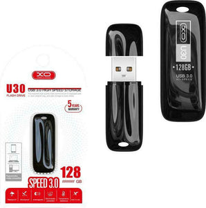 XO U30 128GB USB 3.0 Stick Μαύρ