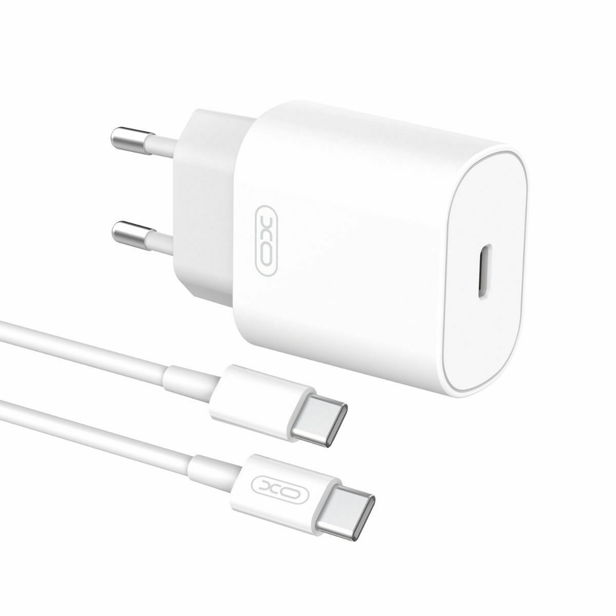 Φορτιστής με Θύρα USB-C και Καλώδιο USB-C