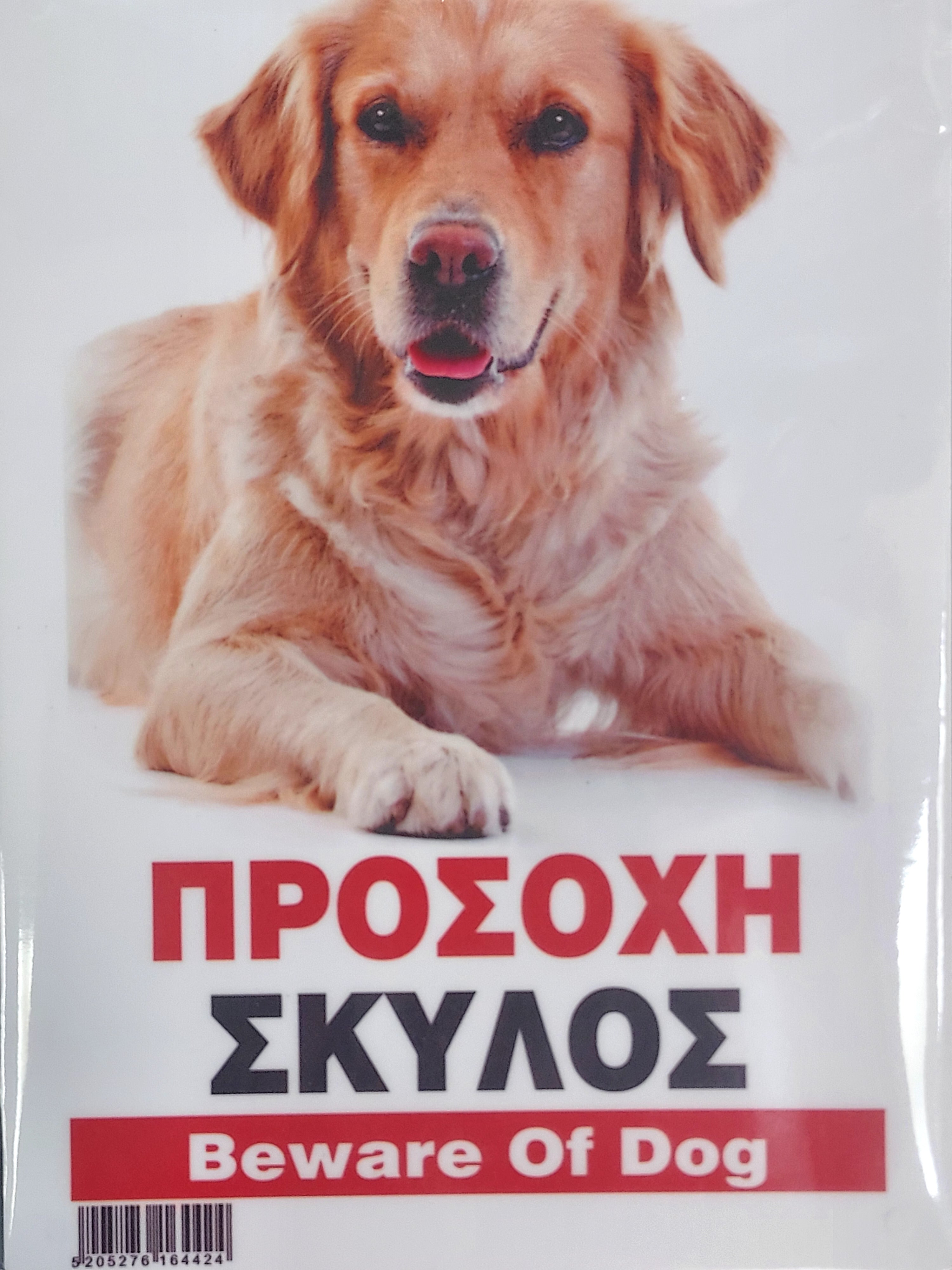 ΠΡΟΣΟΧΗ ΣΚΥΛΟΣ / BEWARE OF DOG
