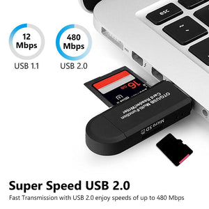 Μετατροπέας USB 2in1 Micro Card Reader