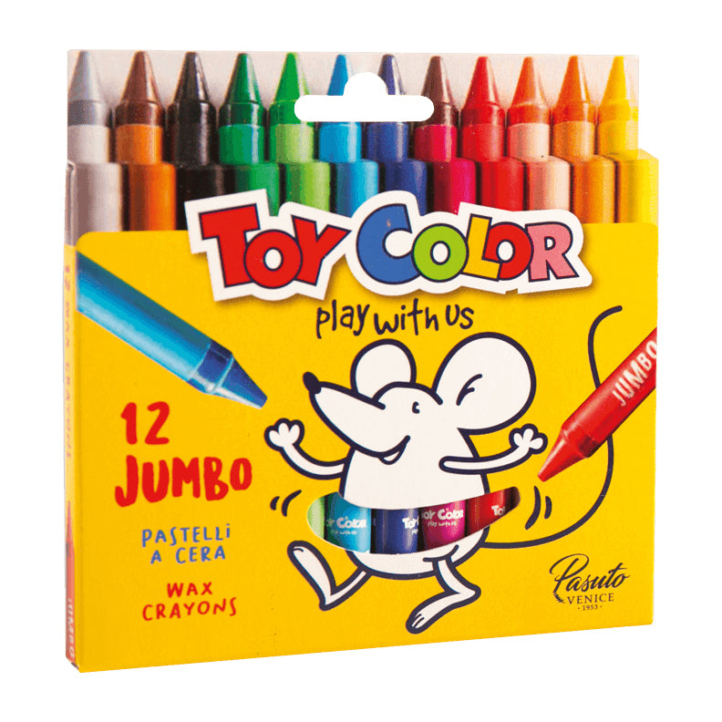 Κηρομπογιές Toy Color Jumbo