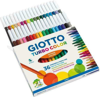 Μαρκαδόροι GIOTTO TURBO COLOR 36 χρώματα