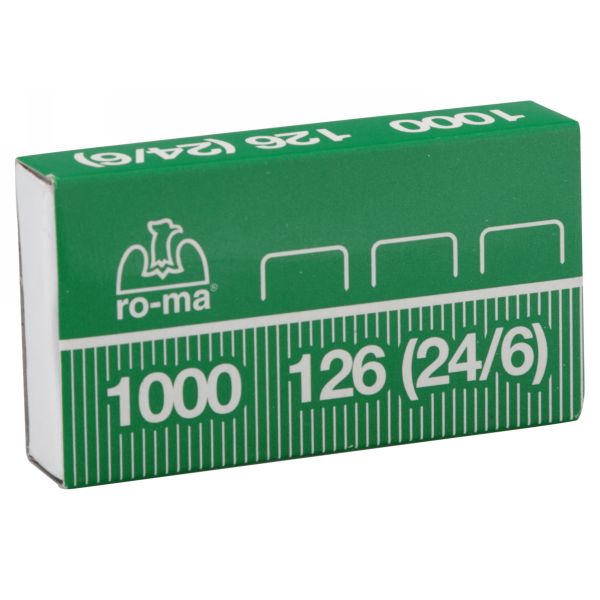 Σύρματα συρραπτικού ROMA No 126 24/6 1000