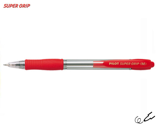 Pilot Στυλό Super Grip MEDIUM 1.0mm