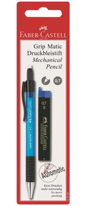Faber-Castell Blister Μηχανικό μολύβι GRIPMATIC 0,7MM + ΜΥΤΕΣ